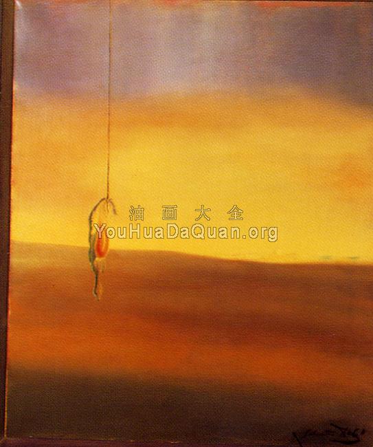 没放在盘子里的煎蛋 - 萨尔瓦多·达利